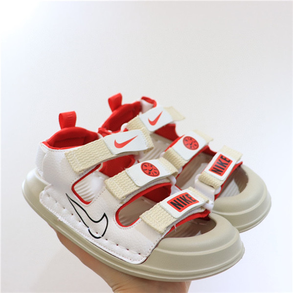 Youth Sunray Adjust Red/White Sandal/Slides 010